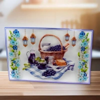 6PCS TABLE PLACEMAT, Dining Table Mats PVC Vinyl Heat-Resistant Place mats Set of 6 (Multicolor)(2115)