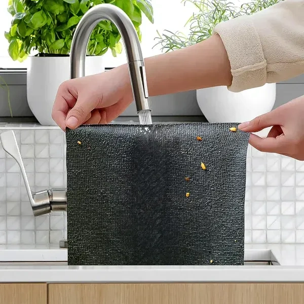 18PCS KITCHEN WIPES, Thickened Magic Wipe Home Kitchen Car Multi-Functional Cleaning Rag (18 Pc)    (2332)      