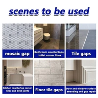 280ML TILE CRACK FILLER, 280 ml Tile Crack Filler Bottle Home Improvement(2140)