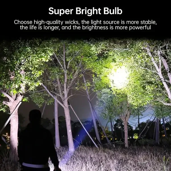 7LED FLASHLIGHT, Portable Flashlight / Torch COB 7LED Hand Light USB Rechargeable Light with Side Light (2337)  