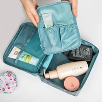 TRAVEL COSMETIC BAG, Travel Cosmetic & Toiletry Bag – Portable Organizer for Makeup & Essentials(2147)