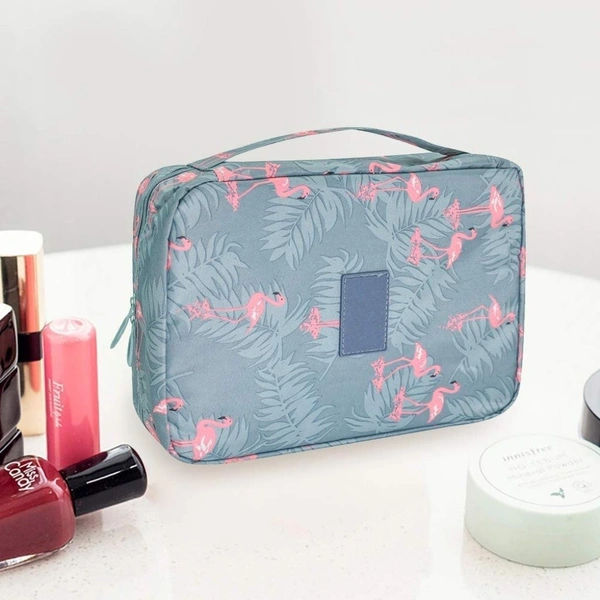 TRAVEL COSMETIC BAG, Travel Cosmetic & Toiletry Bag – Portable Organizer for Makeup & Essentials(2147)