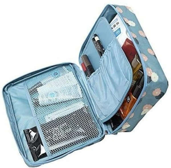 TRAVEL COSMETIC BAG, Travel Cosmetic & Toiletry Bag – Portable Organizer for Makeup & Essentials(2147)