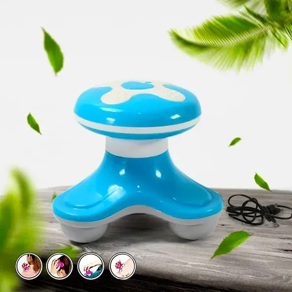 NEW MIMO MASSAGER, Triangle USB Mini Massager – Multifunctional Handheld Body Massager with Automatic Switch for Fatigue & Stress Relief(2435)