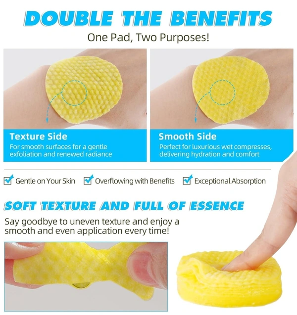TURMERIC CLEANSINGH PADS,  Turmeric Cleansing Pads – Natural Glow & Deep Skin Purification(2152)