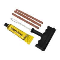 5PCS PUNTURE KIT, Tyre Puncture Repair Kit – 5PCS Set with 3 Seal Strips & Tools for Tubeless Tyres(2463)
