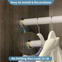 2PCS SHOWER BRACKET HOLDER, 2PCS Shower Bracket Holder – Adjustable & Easy-to-Install (1731)