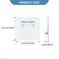 2PCS SHOWER BRACKET HOLDER, 2PCS Shower Bracket Holder – Adjustable & Easy-to-Install (1731)
