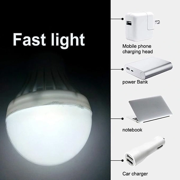 USB LAMP, USB LED Bulb Light | Portable Reading Lamp for Camping, Study & Travel | Compatible with Laptop, Power Bank, Smartphone & All USB Devices(928)