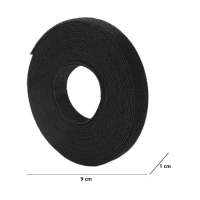 VALCRO TAP 5M,  Velcro Tape 5M – Strong & Reusable Fastening Solution (1729)