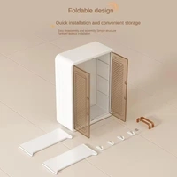 KITCHEN STORAGE MOUNTED, Wall Mounted Storage Cabinet for Kitchen & Bathroom | Multipurpose Space-Saving Storage Rack Organizer | Durable Plastic Cabinet with Shelves(2712)