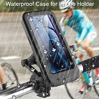 WATERPROOF STAND M3, Smart Waterproof Bike Phone Mount | 360° Rotating Mobile Holder with Sensitive Touch Screen | Handlebar Mount for Motorcycle & Bicycle (4"–7.2" Phones)(2413)