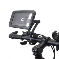 WATERPROOF STAND M3, Smart Waterproof Bike Phone Mount | 360° Rotating Mobile Holder with Sensitive Touch Screen | Handlebar Mount for Motorcycle & Bicycle (4"–7.2" Phones)(2413)