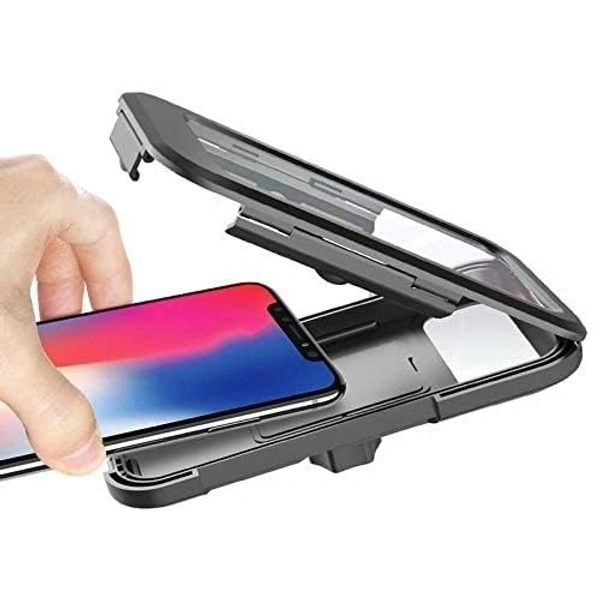 WATERPROOF STAND M3, Smart Waterproof Bike Phone Mount | 360° Rotating Mobile Holder with Sensitive Touch Screen | Handlebar Mount for Motorcycle & Bicycle (4"–7.2" Phones)(2413)