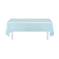 TABLE COVER 137*183 CM, Disposable Plastic Table Cover Waterproof Rectangular Tablecloth 137 × 183 cm | Easy-Clean Dining, Party & Event Table Protector for Home, Outdoor & Picnic Use(2690)
