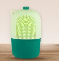 ICE ROLLER & SCRUBBER FOR FACE | FACE MASSAGER | REUSABLE SILICONE FACIAL ICE ROLLER FOR GLOWING & TIGHTEN SKIN (1 PC) (859)