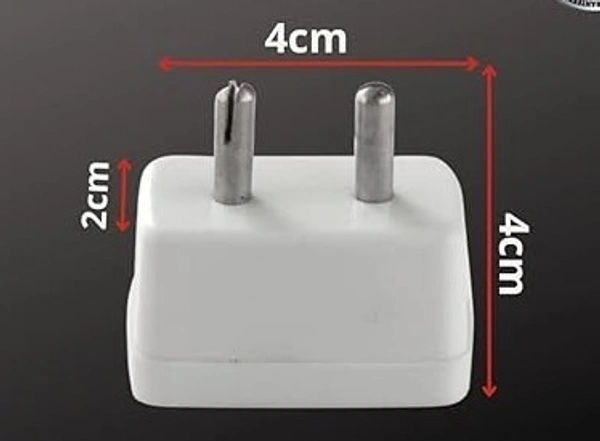 2PIN NIGHT LAMP, 0.5W Line-Type 2-Pin Plug & Play Night Lamp – Zero Watt LED Bulb for Bedroom & Living Room(2606)