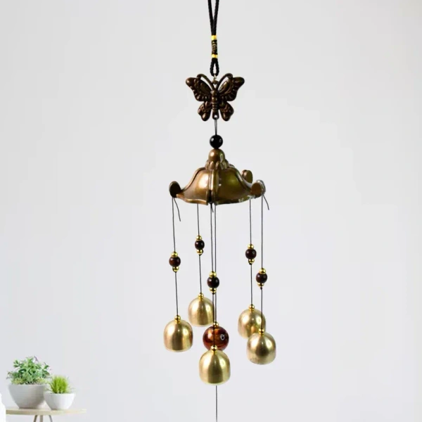 DECORATIVE WIND CHIMES TONE, Decorative Wind Bell Chimes Outdoor Hanging (1 Pc)(2159)