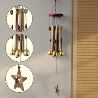 WIND CHIMES,Decorative Wind Chimes for Home & Balcony | Pleasant Sound Outdoor Hanging Bell(2485)