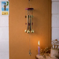 WIND CHIMES RING, Dragonfly Wind Chimes for Outdoor Hanging – Decorative Metal Wind Chime for Garden, Balcony & Patio with Soothing Tones(2492)