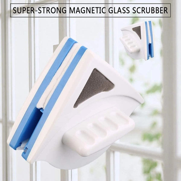 NEW WINDOW GLASS CLEANER, Magnetic 5-12mm Thickness Window Glass Cleaning Brush Home Window Glass Cleaner Tool Double Side Wiper Useful Surface Brush Cleaning Tools(2451)