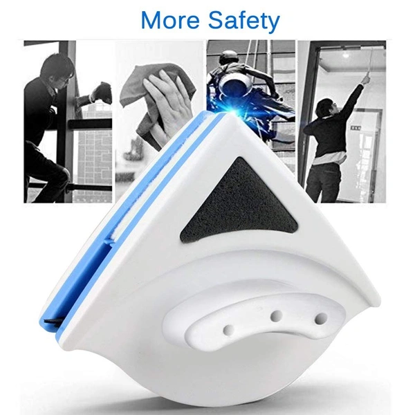 NEW WINDOW GLASS CLEANER, Magnetic 5-12mm Thickness Window Glass Cleaning Brush Home Window Glass Cleaner Tool Double Side Wiper Useful Surface Brush Cleaning Tools(2451)