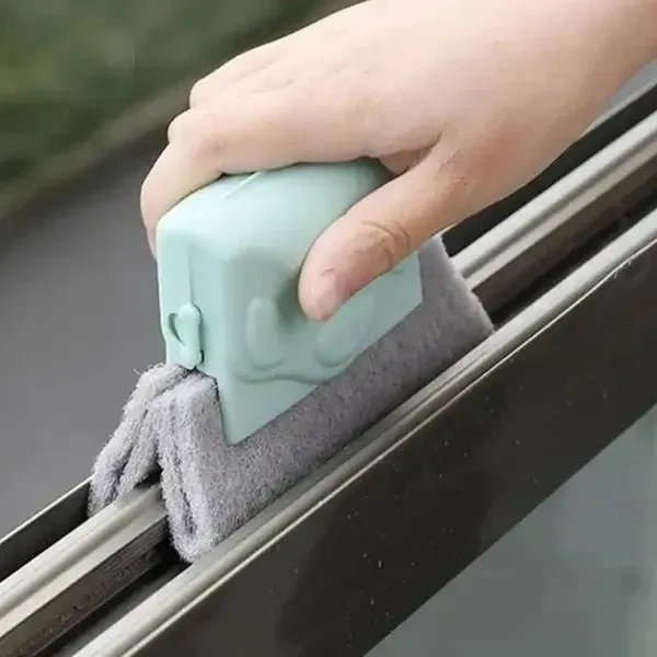 WINDOW SLIDE CLEANER, Window Groove Frame Cleaning Brush Door Track Cleaning Brushes Dust Cleaner Tool for Corners Edges and Gaps  (515)