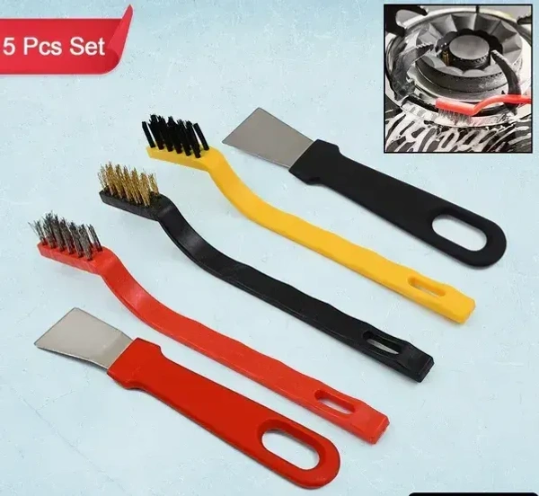 WIRE BRUSH N SCRPER, 5‑Piece Wire Brush & Scraper Set(2426)