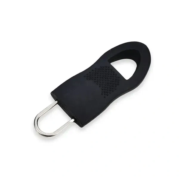 10PCS ZIPPER PULL TAB, Zipper Pull Tab Zipper Tags Cord Pulls Zipper Extension Zip Fixer for Luggage Suitcase Backpack Jacket Bags Style Metal Zipper Head Zip Fixer Tags Handbag Backpack Plastic (10 Pc)(2455)