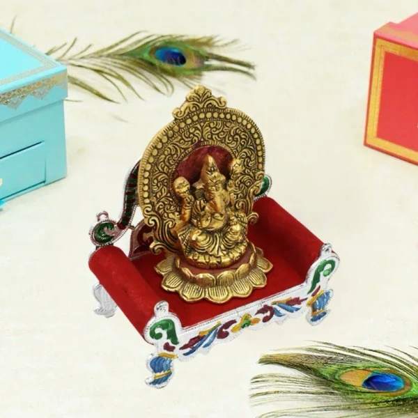 SINGHASAN BALGOPAL, Singhasan for Bal Gopal – Decorative Throne for Krishna Idol(2129)