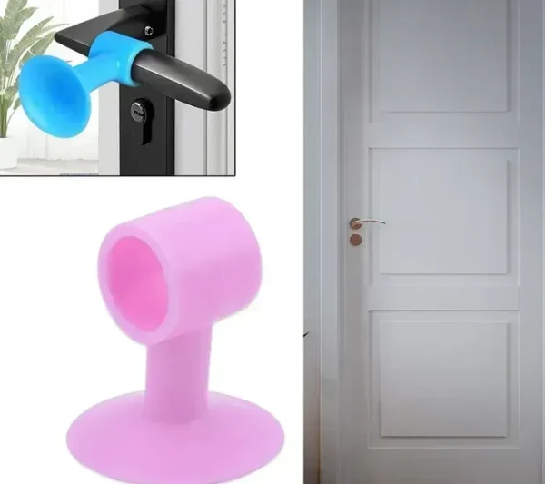 DOOR HANDLE Door Stopper Mini Anti-Collision Silicone Door Handle Crash Pad