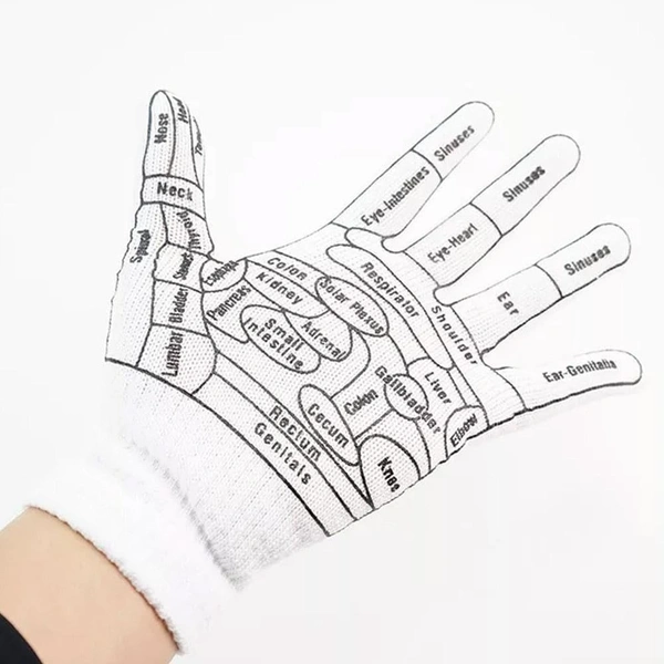 ACCUPRESSURE MASSAGER GLOVES,  Acupressure Massage Gloves – Pain Relief & Relaxation for Hands(2151)