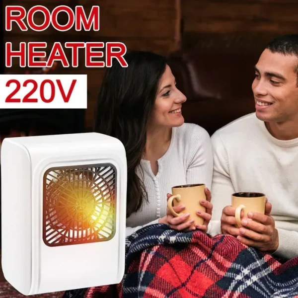 ELECTRIC ROOM HEATER Room Heater 220V Brown Box Heater For Office & Bedroom Use Heater (1358)