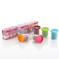 5PCS DOUGH CLAY,  5PCS Dough Clay Set – Soft, Non-Toxic, Multicolor Play Clay for Kids & DIY Crafting(1851)