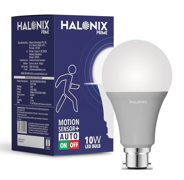 MOTION SENSOR BULB 10W (1520)