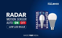 MOTION SENSOR BULB 10W, 10W Motion Sensor Bulb – Smart Lighting for Energy Efficiency (1520)