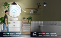 MOTION SENSOR BULB 10W, 10W Motion Sensor Bulb – Smart Lighting for Energy Efficiency (1520)