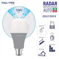 MOTION SENSOR BULB 10W, 10W Motion Sensor Bulb – Smart Lighting for Energy Efficiency (1520)
