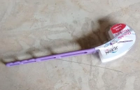 DOUBLE HOCKY BRUSH 2 In 1 Double Hockey Stick Shape Toilet Brush (1753)