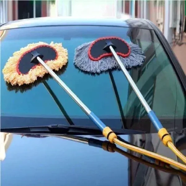 CAR WASHER MOP - "Car Washer Mop With Water Pipe Connector Cleaning Accessories" (1996)