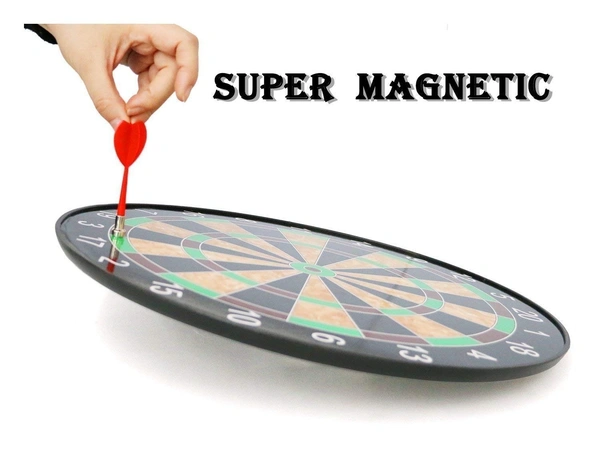 MAGNETIC DART GAME,Dart Board with Dart for Kids & Adults with 3 Magnet Darts - Board Game for Kids