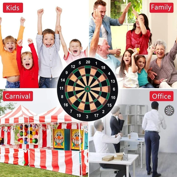 MAGNETIC DART GAME,Dart Board with Dart for Kids & Adults with 3 Magnet Darts - Board Game for Kids