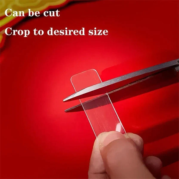 60PCS DOUBLE SIDE STICKER, Transparent Adhesive Stickers, Strong, Invisible Sticky Dots for DIY, Crafts, Walls & Decorations (2200) - Pack of 60