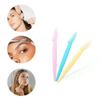 3PCS EYEBROW RAZOR, 3PCS Eyebrow Razor – Precision Shaping & Painless Hair Removal (1437)