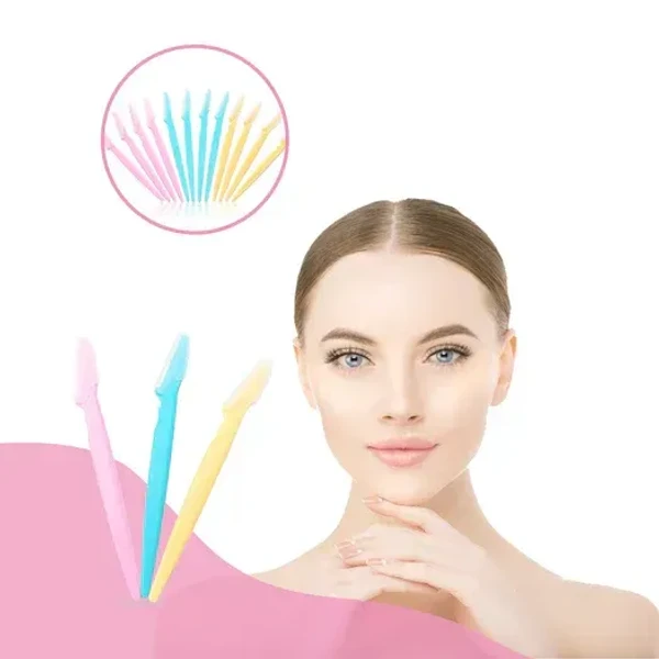 3PCS EYEBROW RAZOR