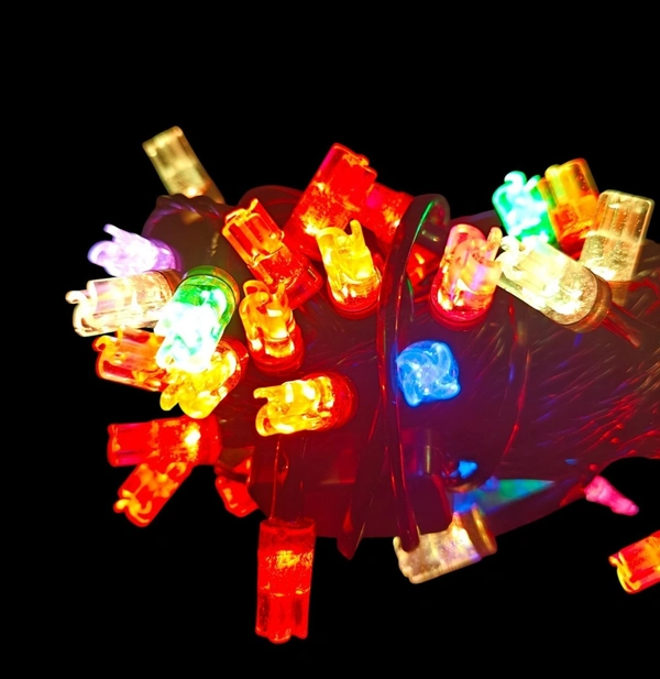 35FT FAN LED-MN242, Fan Shape LED String Lights – Approx 10.5 Meter Diwali Decorative Lights for Home, Festival, Wedding & Outdoor Décor(89)