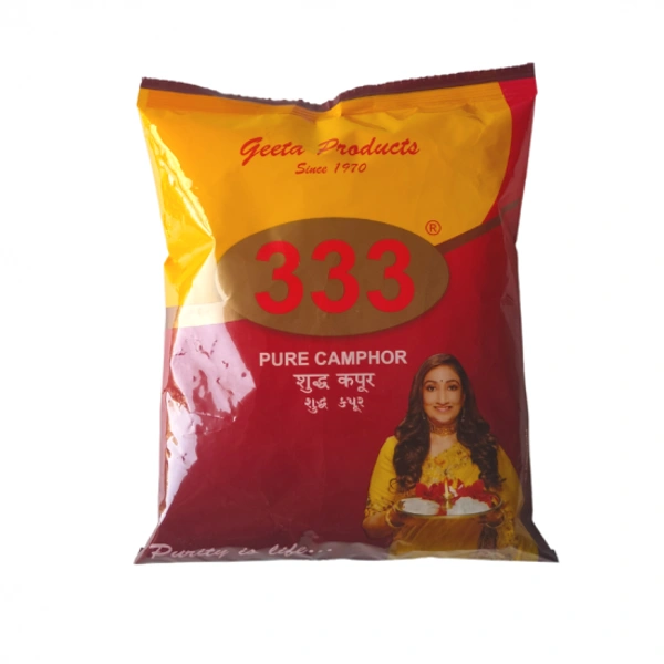 KAPOOR GOTI 40G 333 Pure Camphor Kapoor Pouch,100% Purity Organic Camphor Guarantee 