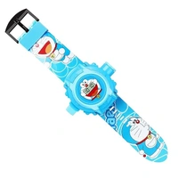 PROJECTOR WATCH, for Kids Kids Edition Spiderman/Barbie/Ben 10 / Marvel Avengers Digital Watch with 24 Image Projection (Boys & Girls)(736) - Doremon