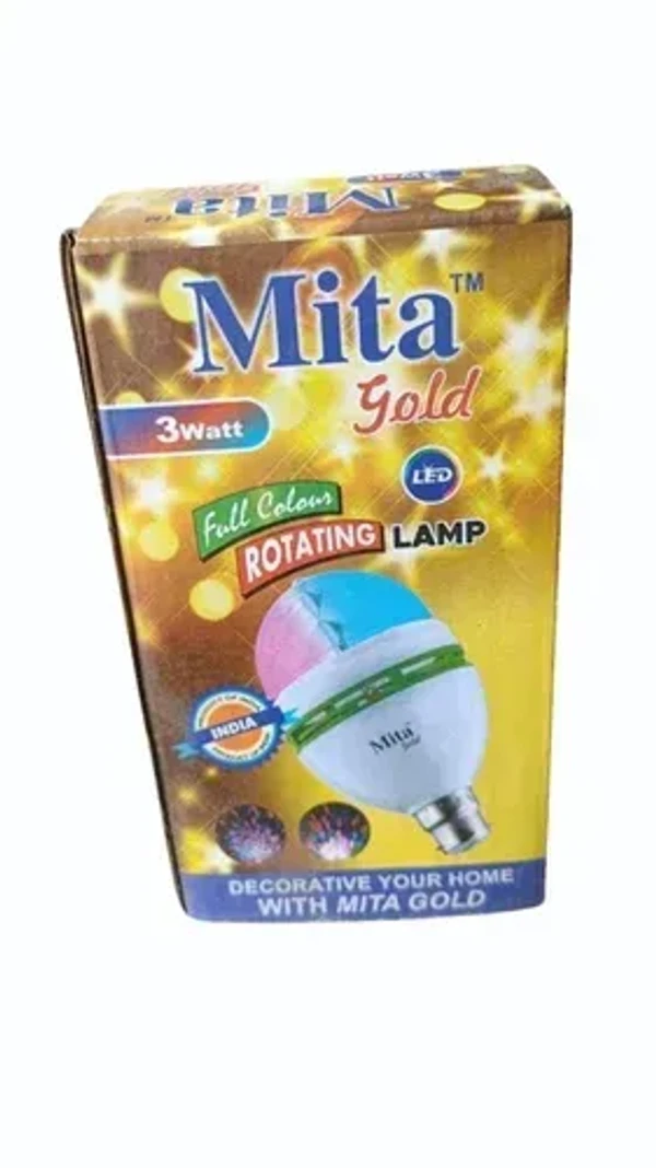 MITA ROTATING LAMP - Colourful