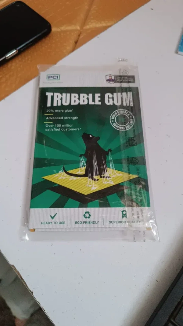 Trubble Gem "PCI Mouse Glue Pad - Strong, Non-Toxic Pest Control Solution" (1984)